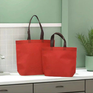 Customized Color Non-Woven Grocery Totebag for Gift Bag Non Woven Fabric Shopping Tote
