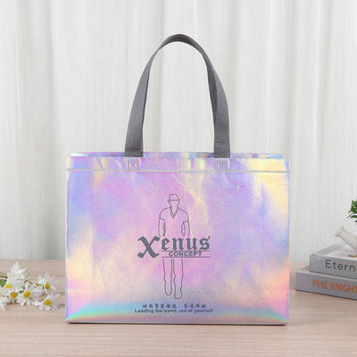 Nonwoven Laser Grocery Bag for Daily Shopping Needs and Customized Color