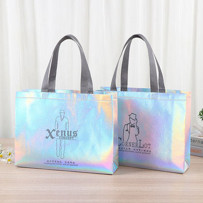 Nonwoven Laser Grocery Bag for Daily Shopping Needs and Customized Color