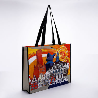 Customized Reusable Fabric Nonwoven Grocery Shopping Bags for Newest Fashinable Style