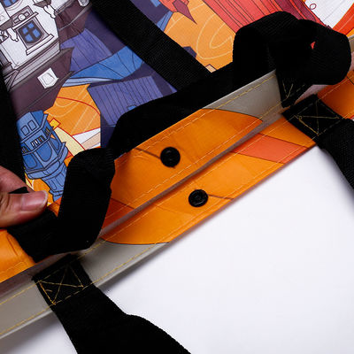 Customized Reusable Fabric Nonwoven Grocery Shopping Bags for Newest Fashinable Style