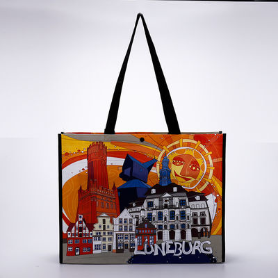 Customized Reusable Fabric Nonwoven Grocery Shopping Bags for Newest Fashinable Style