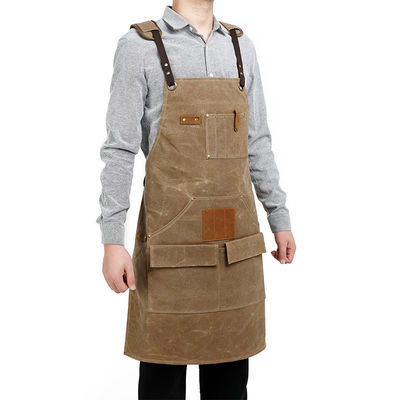Custom Heavy Duty Canvas Tool Apron for Working and Chef Cooking BBQ Newest Fashinable