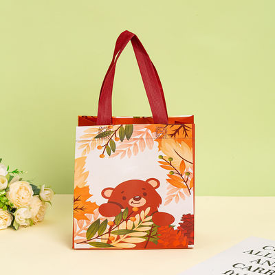 Newest Fashionable Recyclable Non-woven Grocery Bag With Logo for Medium-Sized Items
