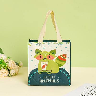Newest Fashionable Recyclable Non-woven Grocery Bag With Logo for Medium-Sized Items
