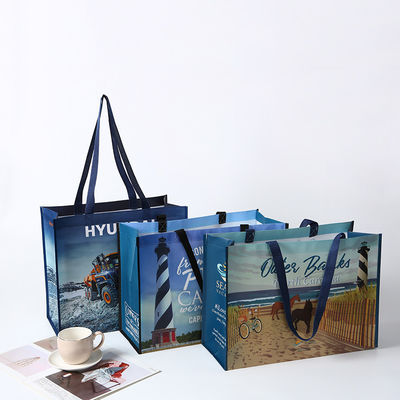 Medium Size Eco Friendly Laminated Nonwoven Bag for Customized Shopping Boutique