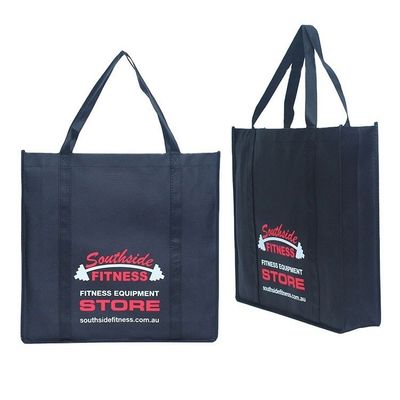 Newest Fashionable Style Custom Printed Nonwoven Fabric Grocery Totebag Manufacturers