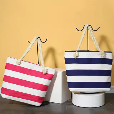 Women's Casual Tote Bag with Two Handles Custom Beautiful Design Color Canvas Handbag
