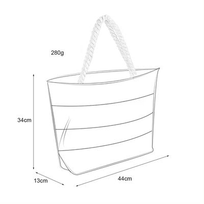 Women's Casual Tote Bag with Two Handles Custom Beautiful Design Color Canvas Handbag