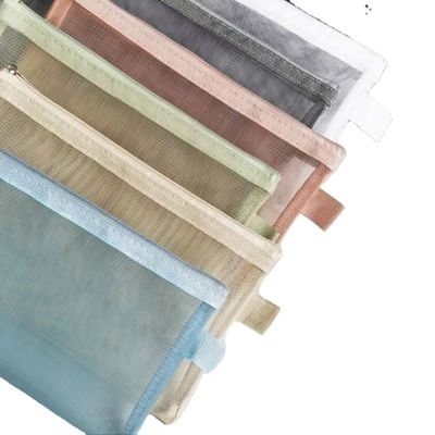 Daily School Life Custom Mesh Bags Makeup Bags Cosmetic Travel Organizer Storage Bags