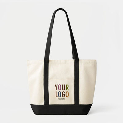 Organic Reusable Foldable Custom Design Print Cotton Canvas Tote Bag for Shopping