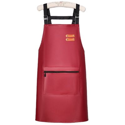 Custom Fashion Leather Chef Apron for BBQ and Work Tool Support 7 Days Sample Order