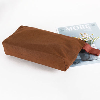 Canvas Zipper Pencil Pouch for Custom Logo Printed Makeup Bag and Travel Essentials