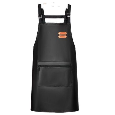 Custom Fashion Leather Chef Apron for BBQ and Work Tool Support 7 Days Sample Order