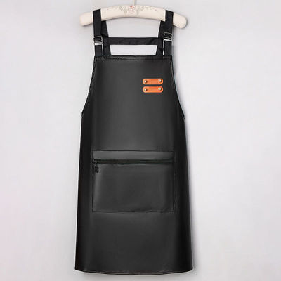 Custom Fashion Leather Chef Apron for BBQ and Work Tool Support 7 Days Sample Order