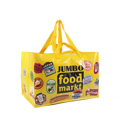 Handled Style Customized Tote Bag for Non-woven Drawstring Bag and Laminated Coating