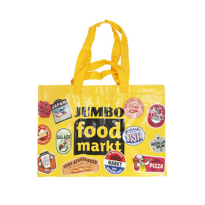 Handled Style Customized Tote Bag for Non-woven Drawstring Bag and Laminated Coating