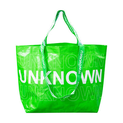 Custom Printing PP Woven Laminated Shopping Bags with Custom Logos in Customized Color