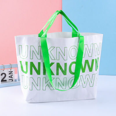 Custom Printing PP Woven Laminated Shopping Bags with Custom Logos in Customized Color