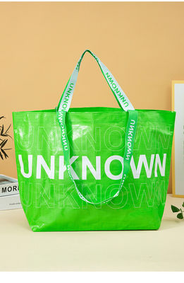 Custom Printing PP Woven Laminated Shopping Bags with Custom Logos in Customized Color