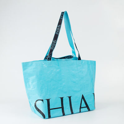 Customized Tote Bag with Handle Printing Heavy Duty Laminated Polypropylene Woven Bag