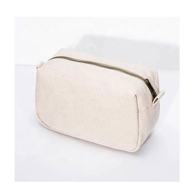 Custom Clear RPET Material Black Handle Toiletry Cosmetic Bag With Logo Zipper Closure