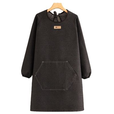 Working Apron Denim Fabric Oil-resistant Thickened Waterproof Silk Screen Printing