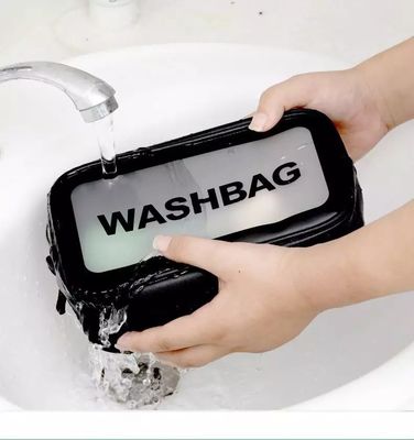 Zipper Closure Custom Pouch Beauty Makeup Bag with Printed Logo and Travel Cosmetic Bag