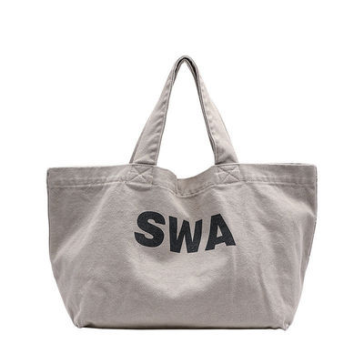 Environment-friendly Custom Tote Shopping Bag with Foldable Design and Print Pattern