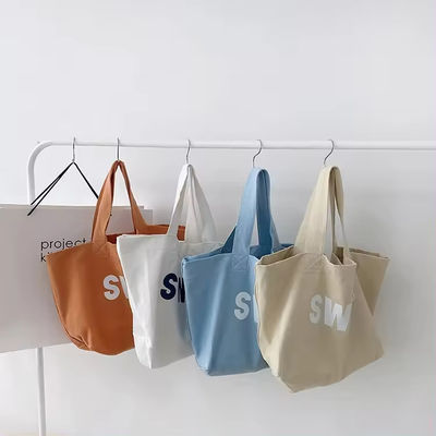 Environment-friendly Custom Tote Shopping Bag with Foldable Design and Print Pattern