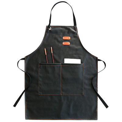 Uniform Heavy Duty Genuine Leather Tool Apron for Chef Butcher Metalworker Carpenter