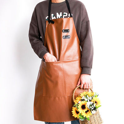 Uniform Heavy Duty Genuine Leather Tool Apron for Chef Butcher Metalworker Carpenter