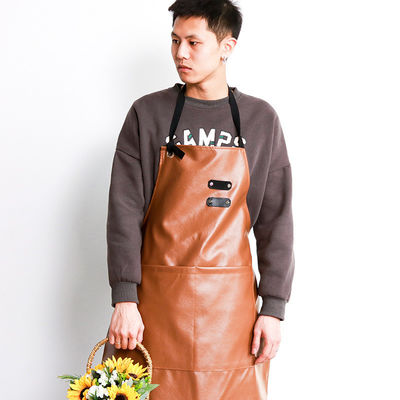 Uniform Heavy Duty Genuine Leather Tool Apron for Chef Butcher Metalworker Carpenter