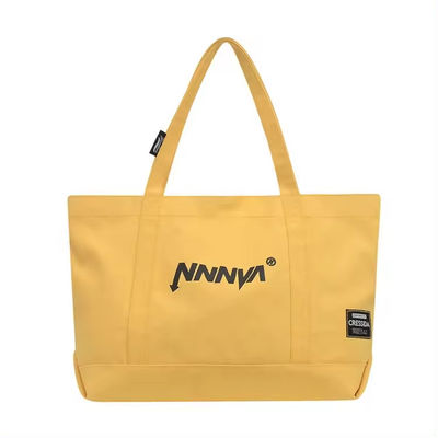 Custom Printed Eco Friendly Recycled Plain Bulk Cotton Canvas Grocery Shopping Tote Bag
