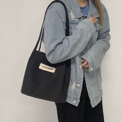 Japanese Style Nylon Waterproof Bag for Women Simple and Functional Shopping Companion