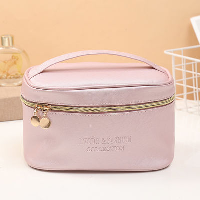 Custom Makeup Bag Newest Fashinable Style Waterproof PU Portable Travel Cosmetic Bag