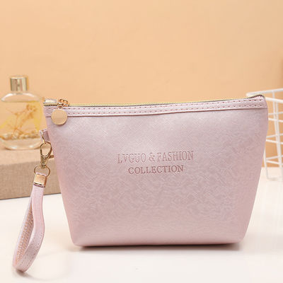 Custom Makeup Bag Newest Fashinable Style Waterproof PU Portable Travel Cosmetic Bag
