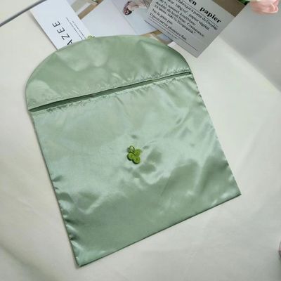 Stylish Satin Envelop Bag for Custom Logo Flip Dust Bag Wig Underwear Scarf Packing