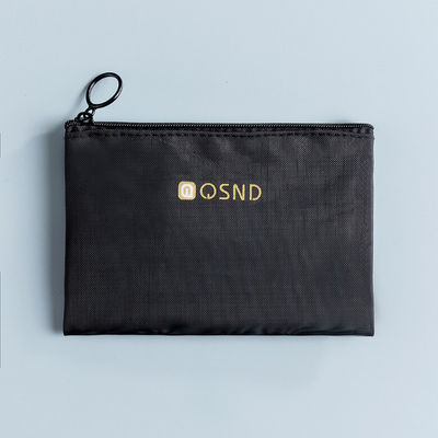 Black Mesh Zipper Pouch for Conveniently Carrying Office and Travel Essentials 3 Pack