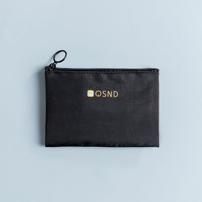 Black Mesh Zipper Pouch for Conveniently Carrying Office and Travel Essentials 3 Pack