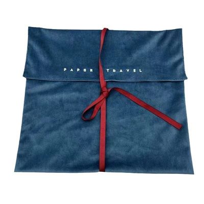 Custom Logo Printed Bowknot Flip Packaging Bag for Vintage Style Packaging Solutions