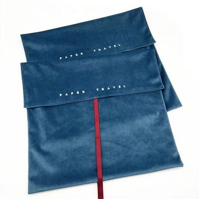 Custom Logo Printed Bowknot Flip Packaging Bag for Vintage Style Packaging Solutions