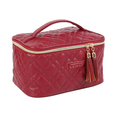 PU Leather Makeup Cosmetic Bags Set in Fashion Style with Customized Color Combination
