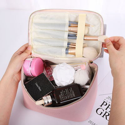 Letter Pattern Velvet Cosmetic Bag Set of 3 for Women Travel Beauty Zipper Organizer
