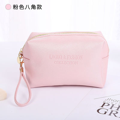 Letter Pattern Velvet Cosmetic Bag Set of 3 for Women Travel Beauty Zipper Organizer