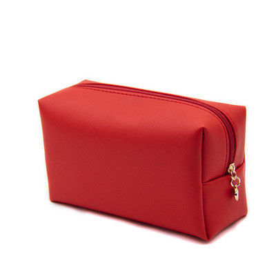 Custom Logo Portable Travel Beauty Makeup Bag with Zipper Closure and Customized Logo