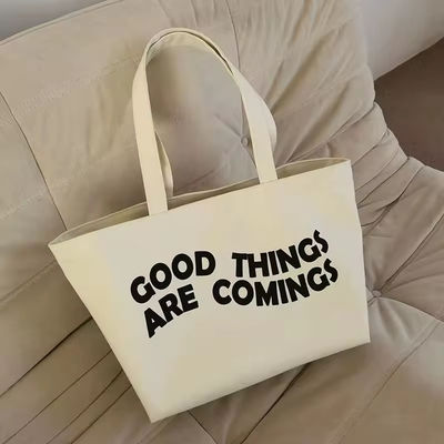Summer Beach Tote Bags With Handle For Women Shopping Large Canvas Newest Fashinable