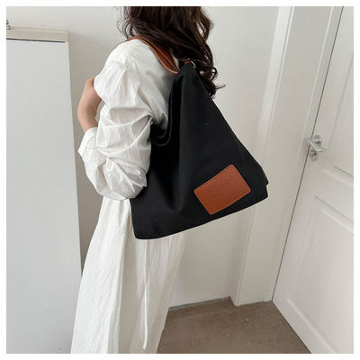 2024 Spring Trend Simple Shoulder Bag Large Capacity Tote Bag Other Pattern Type