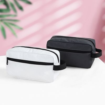 Waterproof Travel Men Cosmetic Case Tyvek Dupont Paper Toiletry Bag for Customer OEM