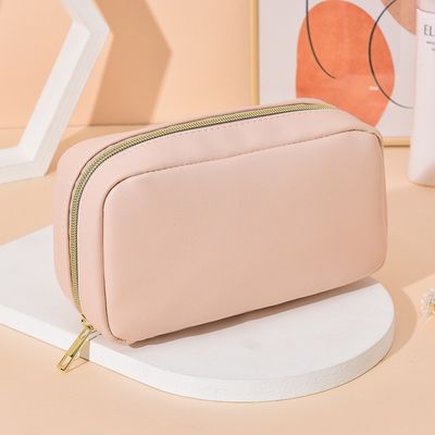 Customized Color Private Label Makeup Bag with Waterproof Zipper Closure Design